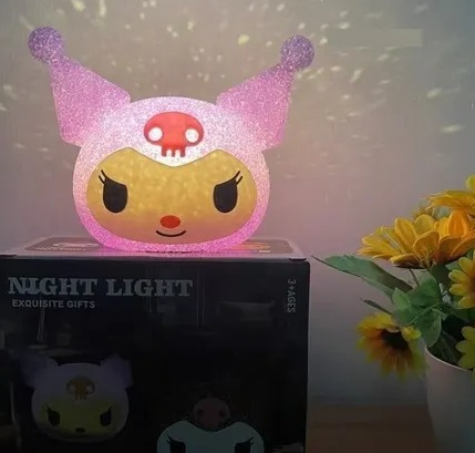 Lampara Nocturna De Mesa Kuromi